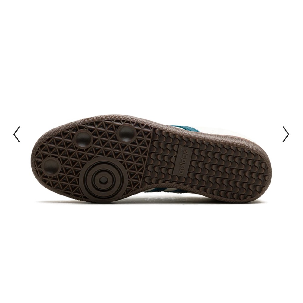 Adidas Samba OG Cloud White (Cream)
Legacy Teal Women's Size 10 Sneakers - Picture 4 of 10
